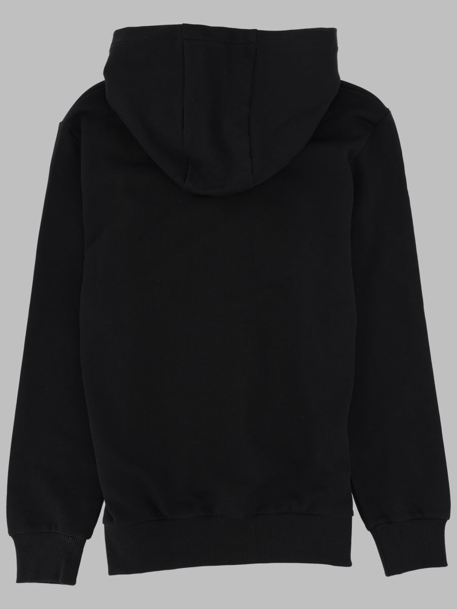 Balmain Cotton Sweatshirt — Black, view 2