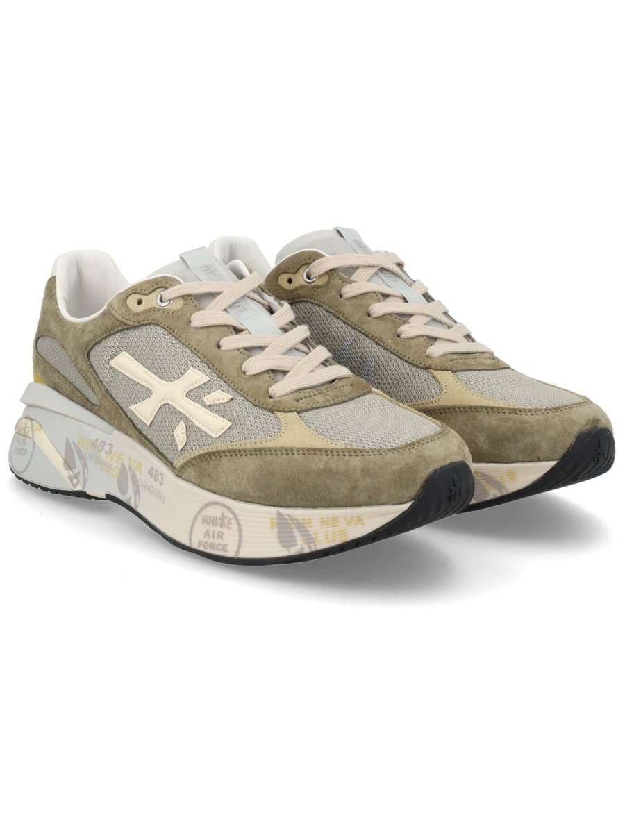 Premiata Moerun Sneakers — Green, view 6