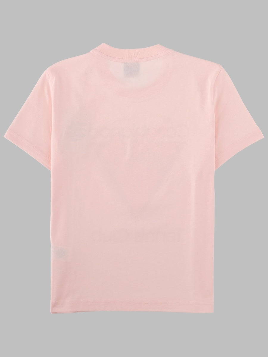 Casablanca Pyramid Abduction Graphic T-Shirt — Pink, view 2