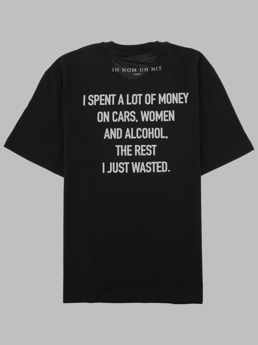 Ih Nom Uh Nit The Genius Cotton T-Shirt — Black, view 2