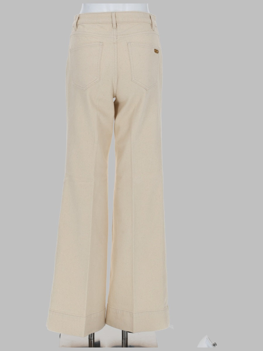 Michael Michael Kors Violette Jeans — Beige, view 2