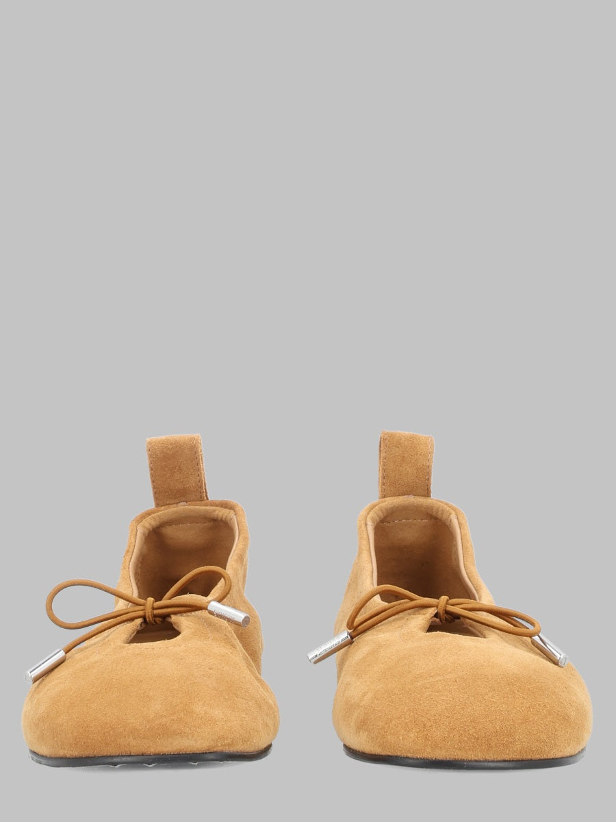 Alohas Rosalind Ballerina Flat — Beige by Alohas