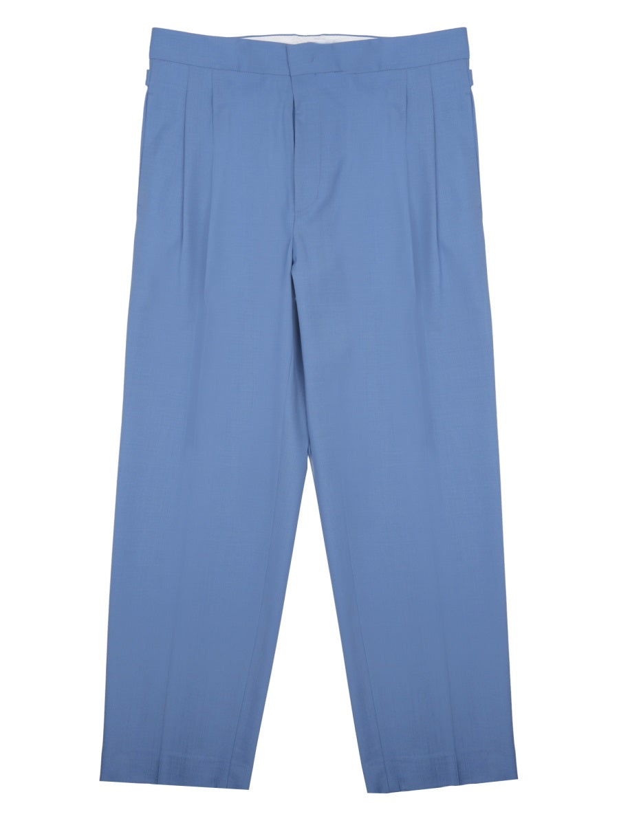 Be Able Wool-Blend Trousers — Blue by Be Able