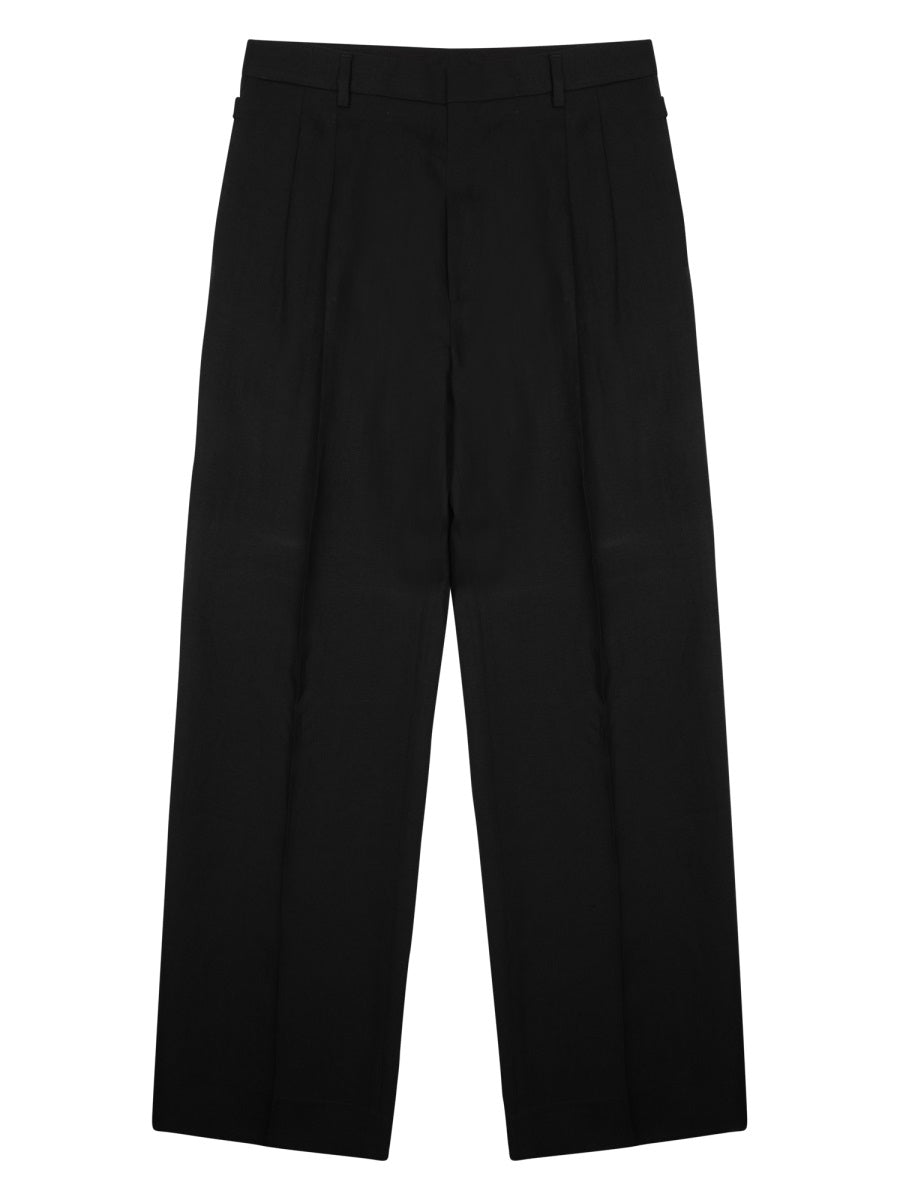 Be Able Wool-Blend Trousers — Black, view 3