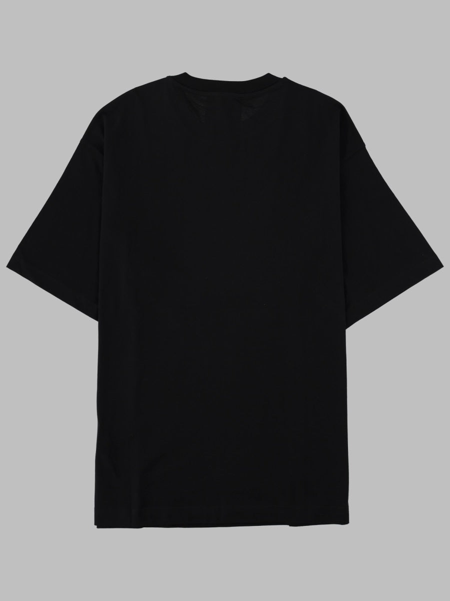 Versace Jeans Couture Liquify Rubber Logo T-Shirt — Black, view 2