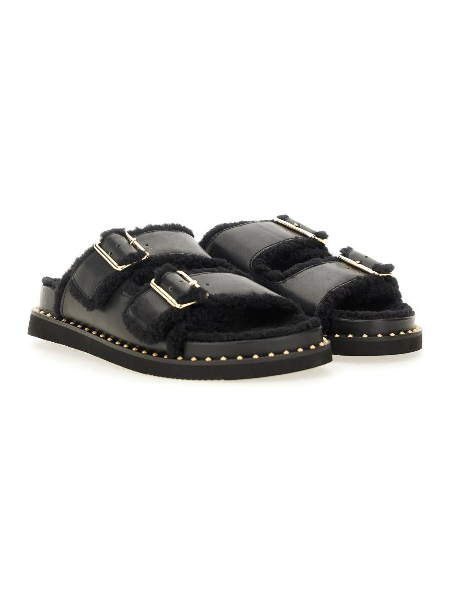 Ash Utah Bis Sandal — Black by Ash