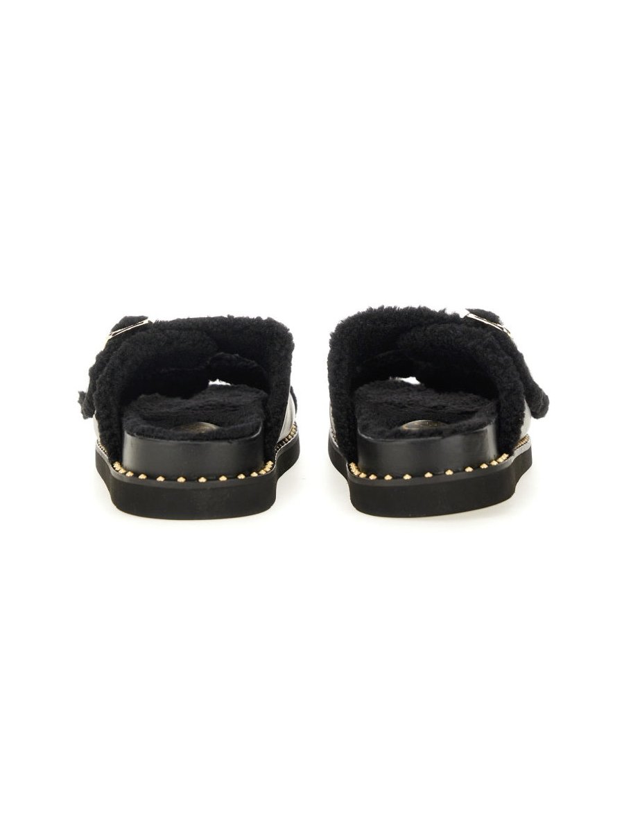 Ash Utah Bis Sandal — Black, view 2