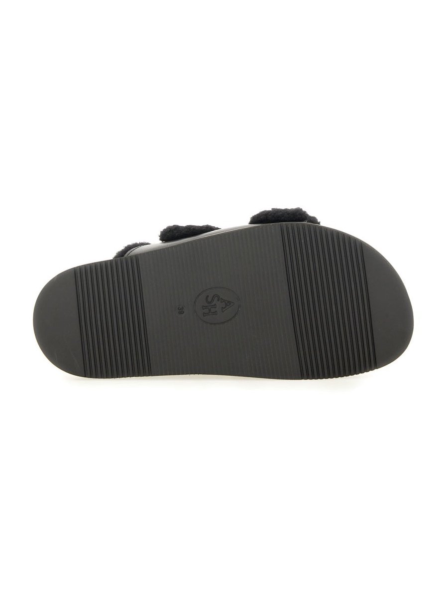 Ash Utah Bis Sandal — Black, view 5