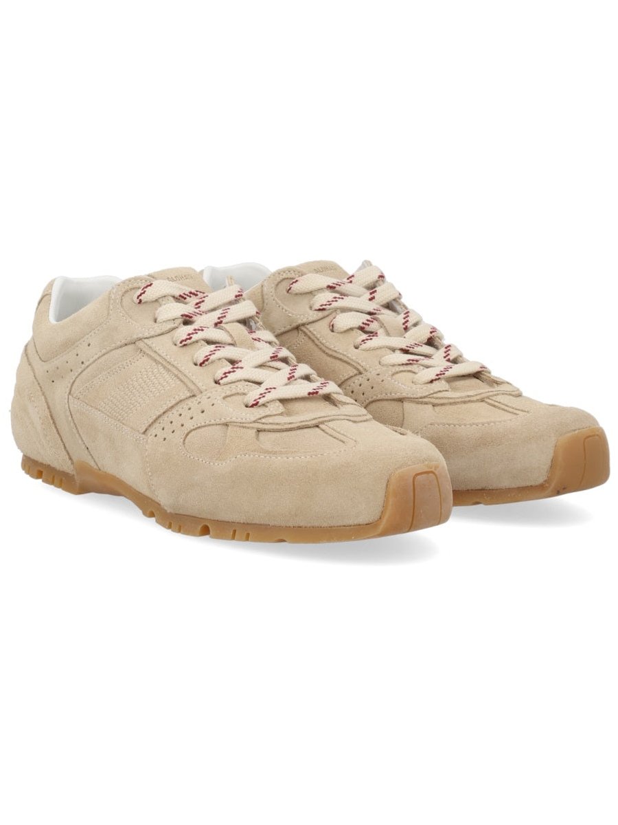 Alohas Suede Cow Leather Sneakers — Beige, view 6