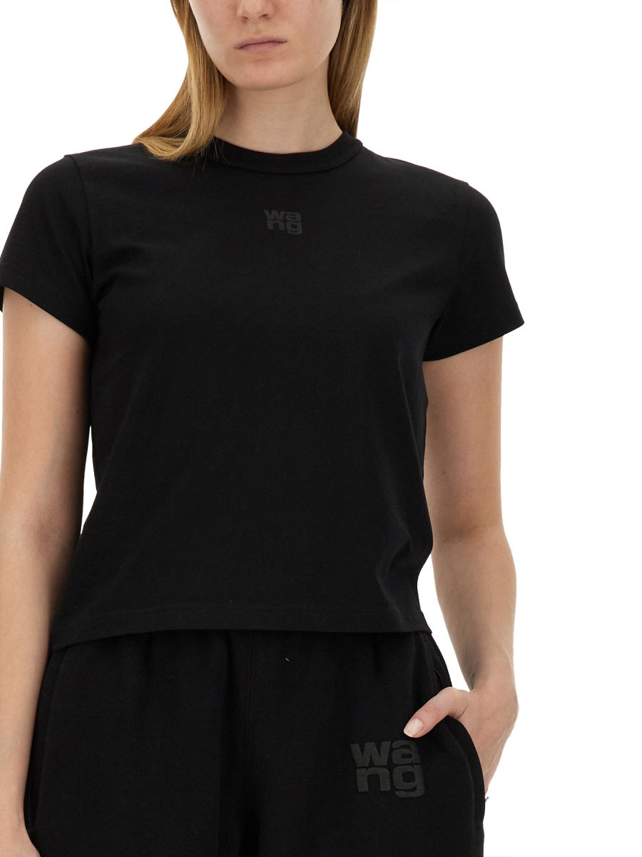 Alexanderwang.T T-Shirt — Black, view 3