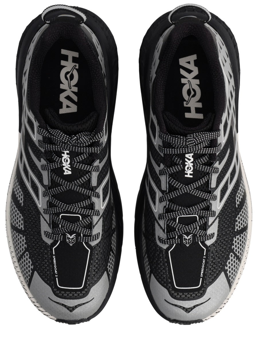 Hoka Speedgoat Sneakers — Black, view 4