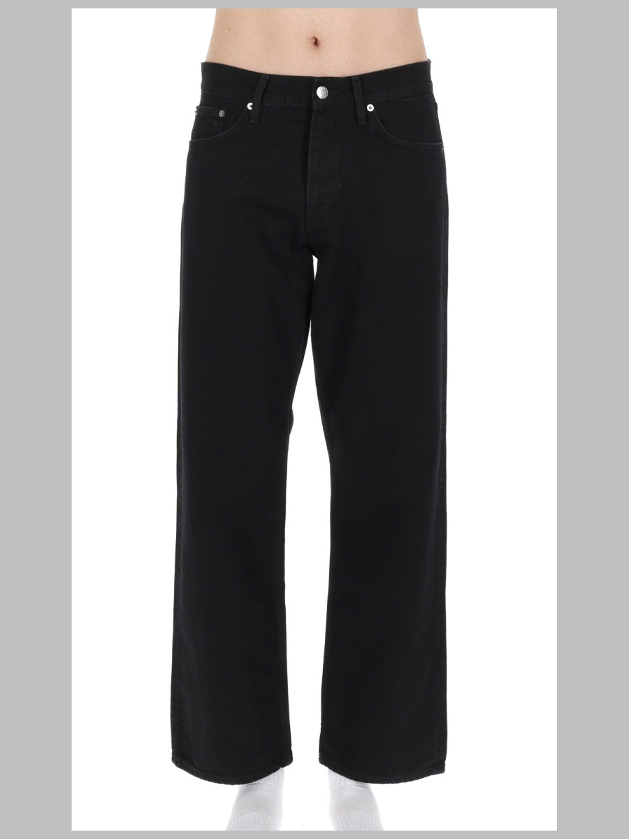 Sunflower Relaxed Fit Cotton Jeans — Black by Sunflower