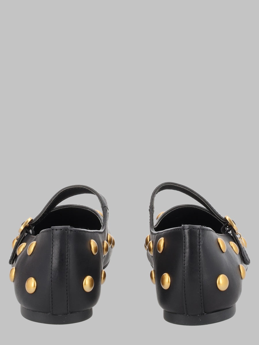 Michael Michael Kors Nellie Flex Ballerina Flat — Black, view 2