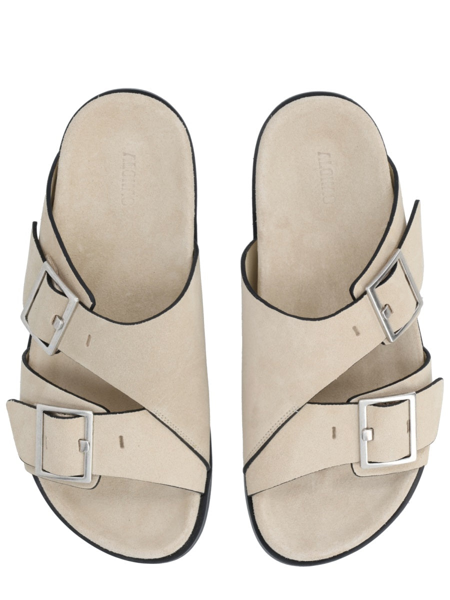 Alohas Alba Sandal — Beige, view 3