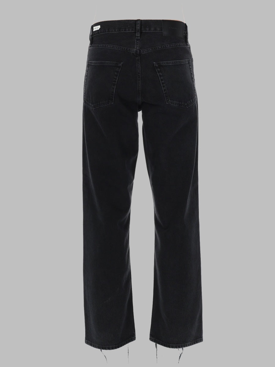 Sunflower Loose Fit Cotton Jeans — Black, view 2