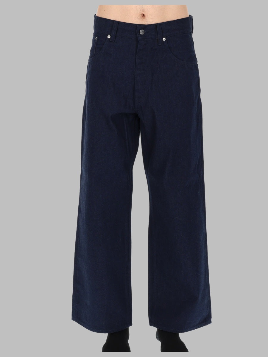 Sunflower Super Wide Cotton Jeans — Blue by Sunflower