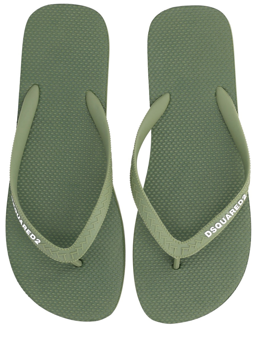 Dsquared2 Logo-Detail Flip-flop — Multicolor, view 3