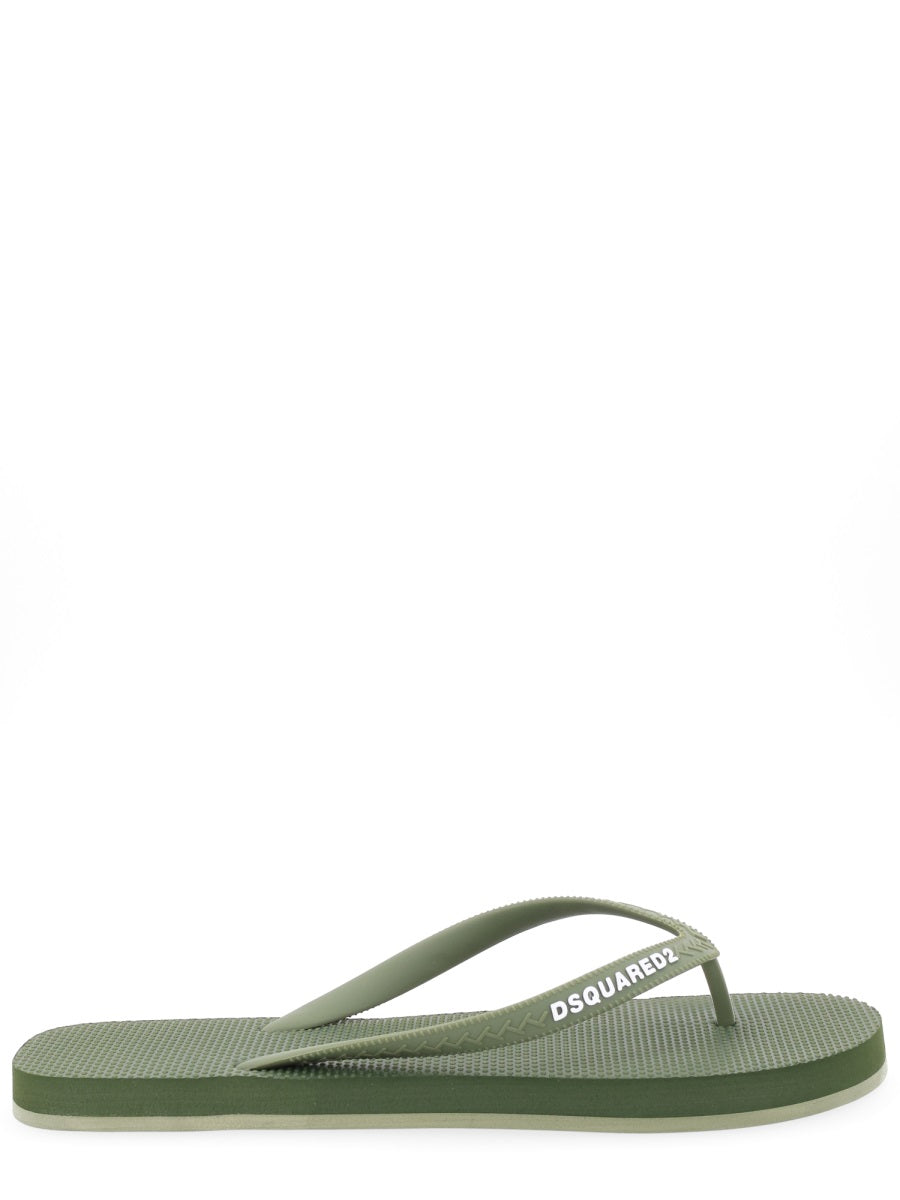Dsquared2 Logo-Detail Flip-flop — Multicolor, view 5