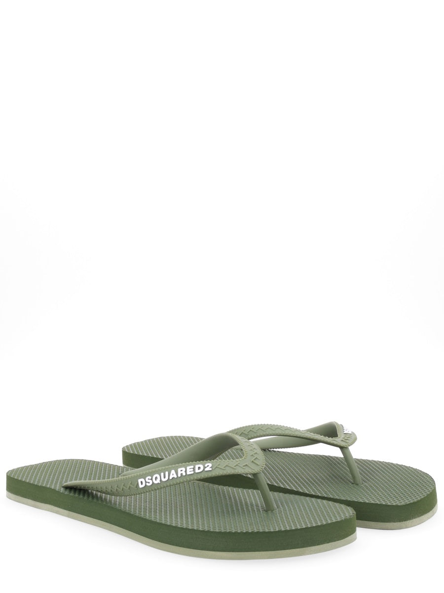 Dsquared2 Logo-Detail Flip-flop — Multicolor, view 6