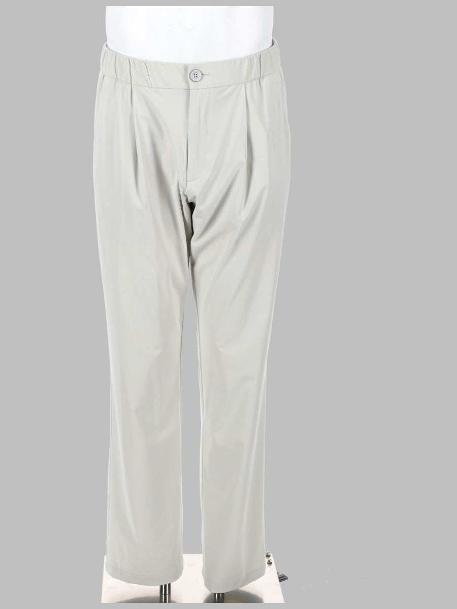Herno Elasticated Polyamide Trousers — Gray by Herno