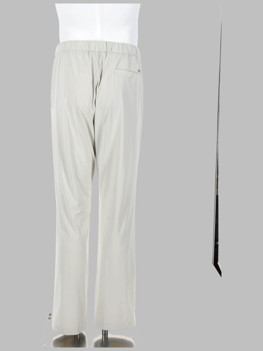 Herno Elasticated Polyamide Trousers — Gray, view 2
