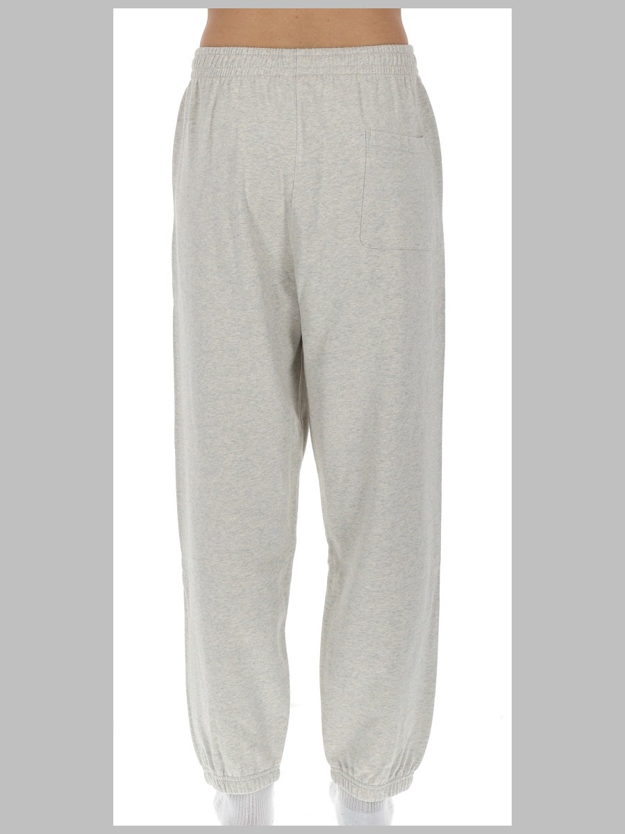 DrôLe De Monsieur Cotton Fleece Trousers — Gray, view 2