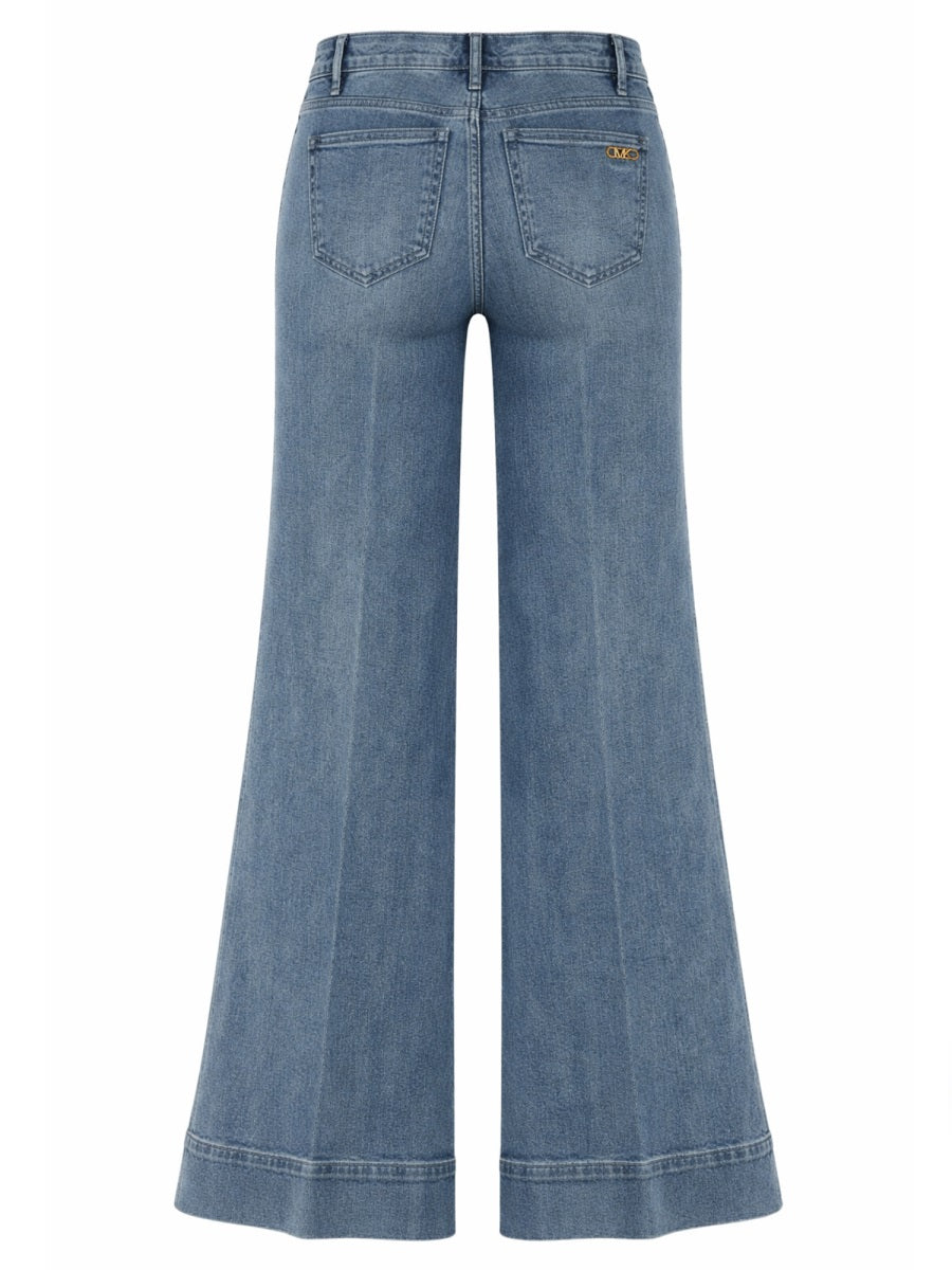 Michael Michael Kors Violette Jeans — Blue, view 2