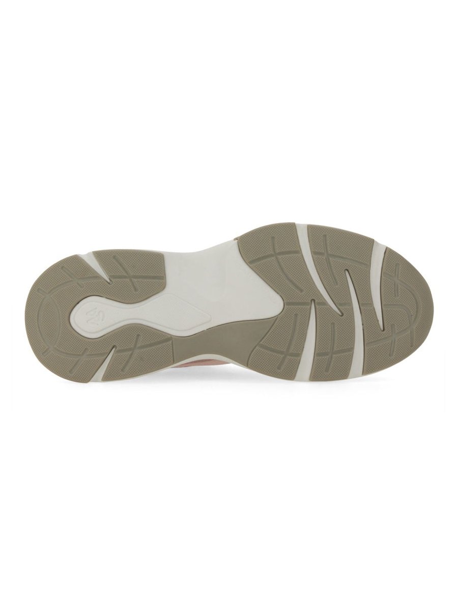 Stuart Weitzman Polyester & Calf Leather Sneaker — Pink, view 5