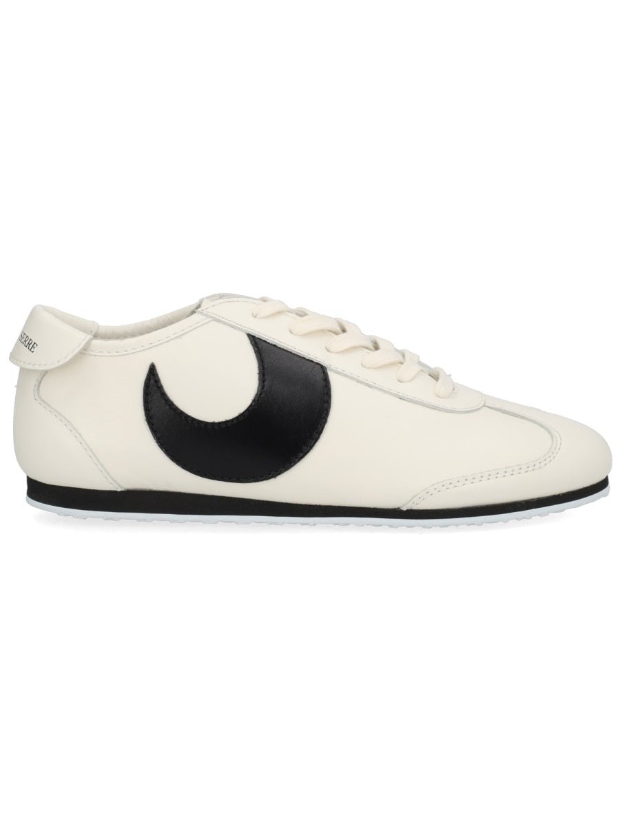 Marine Serre Astra Sneaker — White, view 5