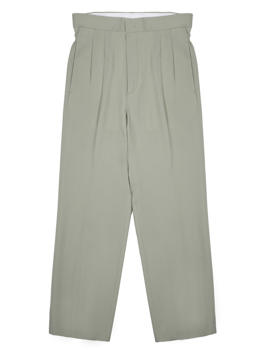 Be Able Wool-Blend Trousers — Green by Be Able
