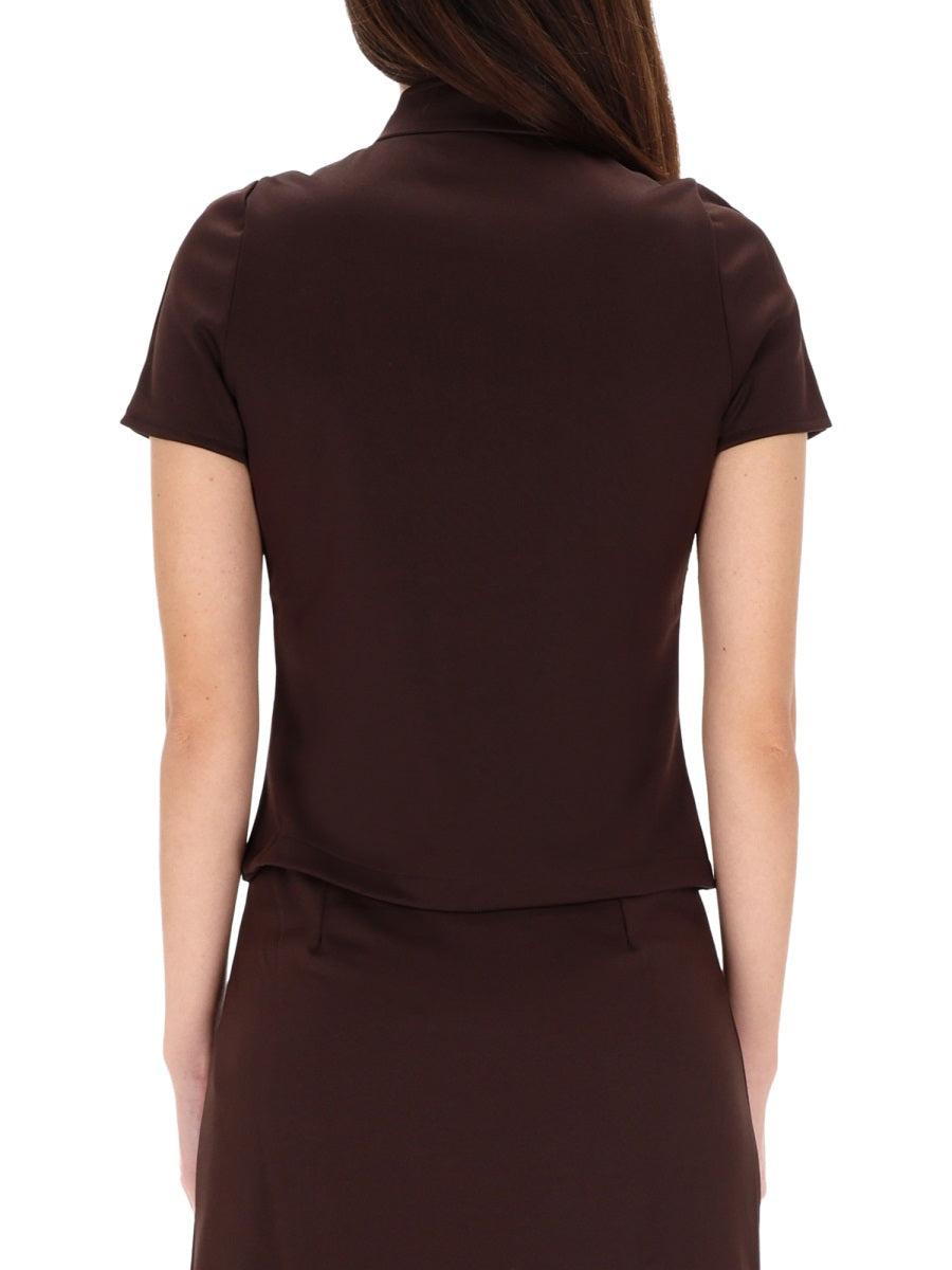 CourrèGes Shirt — Brown, view 3