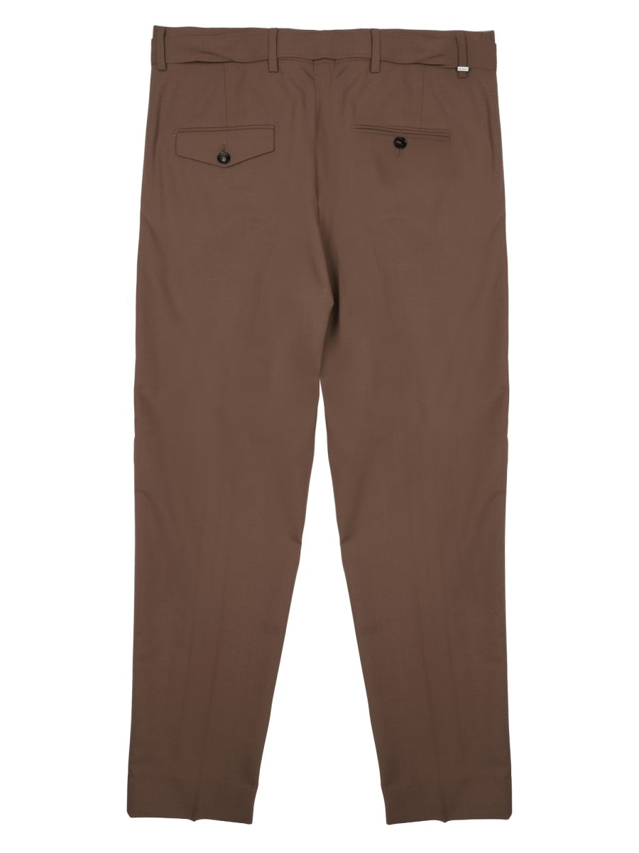 Be Able Wool-Blend Trousers — Brown, view 2