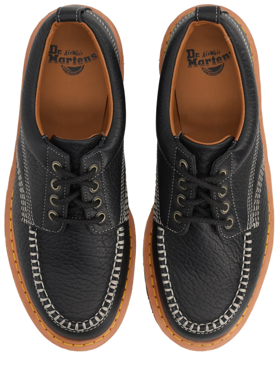 Dr. Martens Lowell Moc Toe Moccasin — Black, view 3