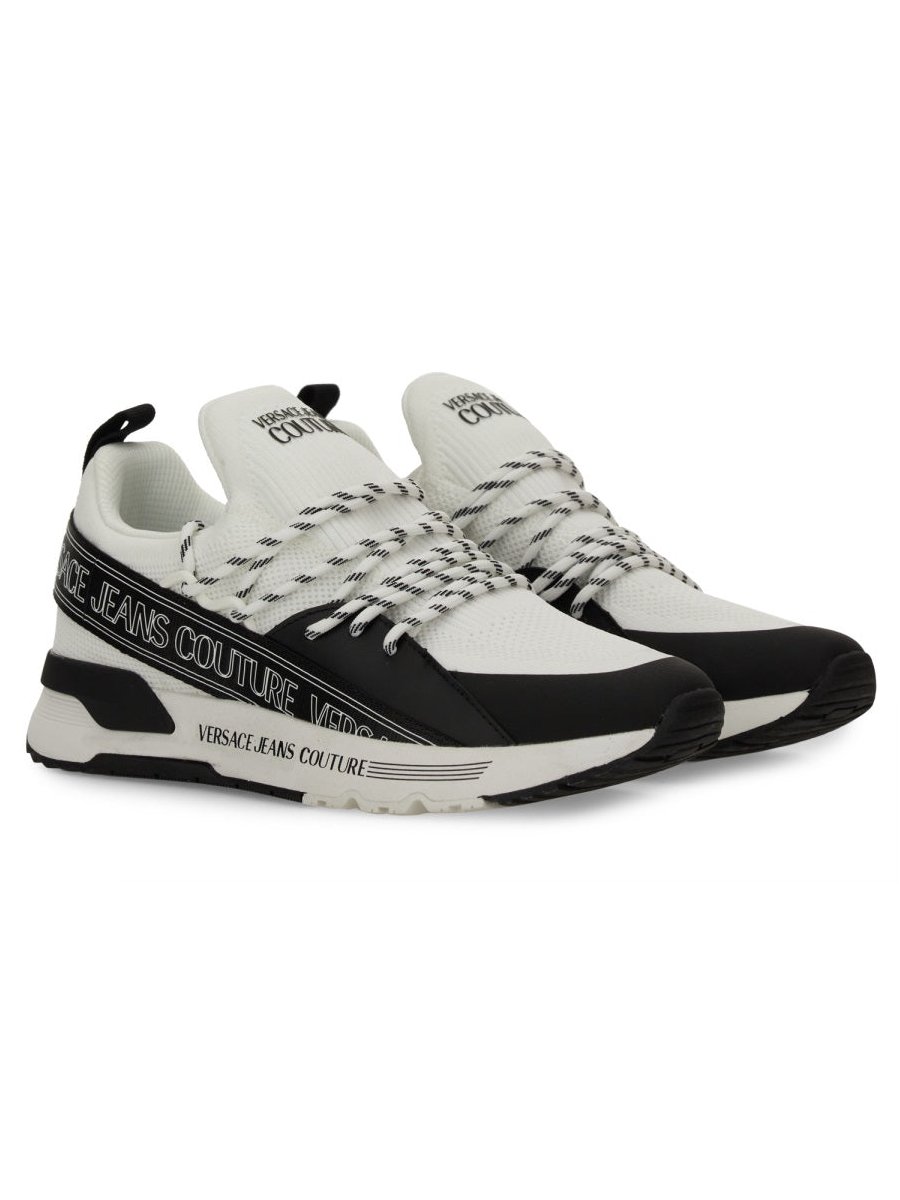 Versace Jeans Couture Dynamic Sneakers — White, view 3
