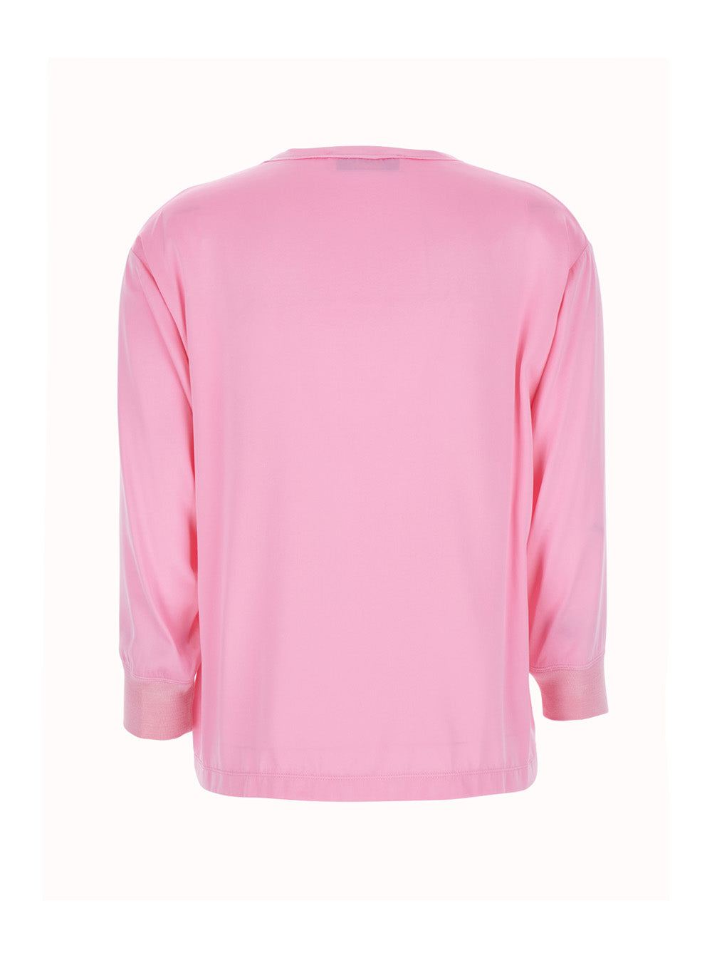Jucca Crew-Neck Sweatshirt — Pink, view 2
