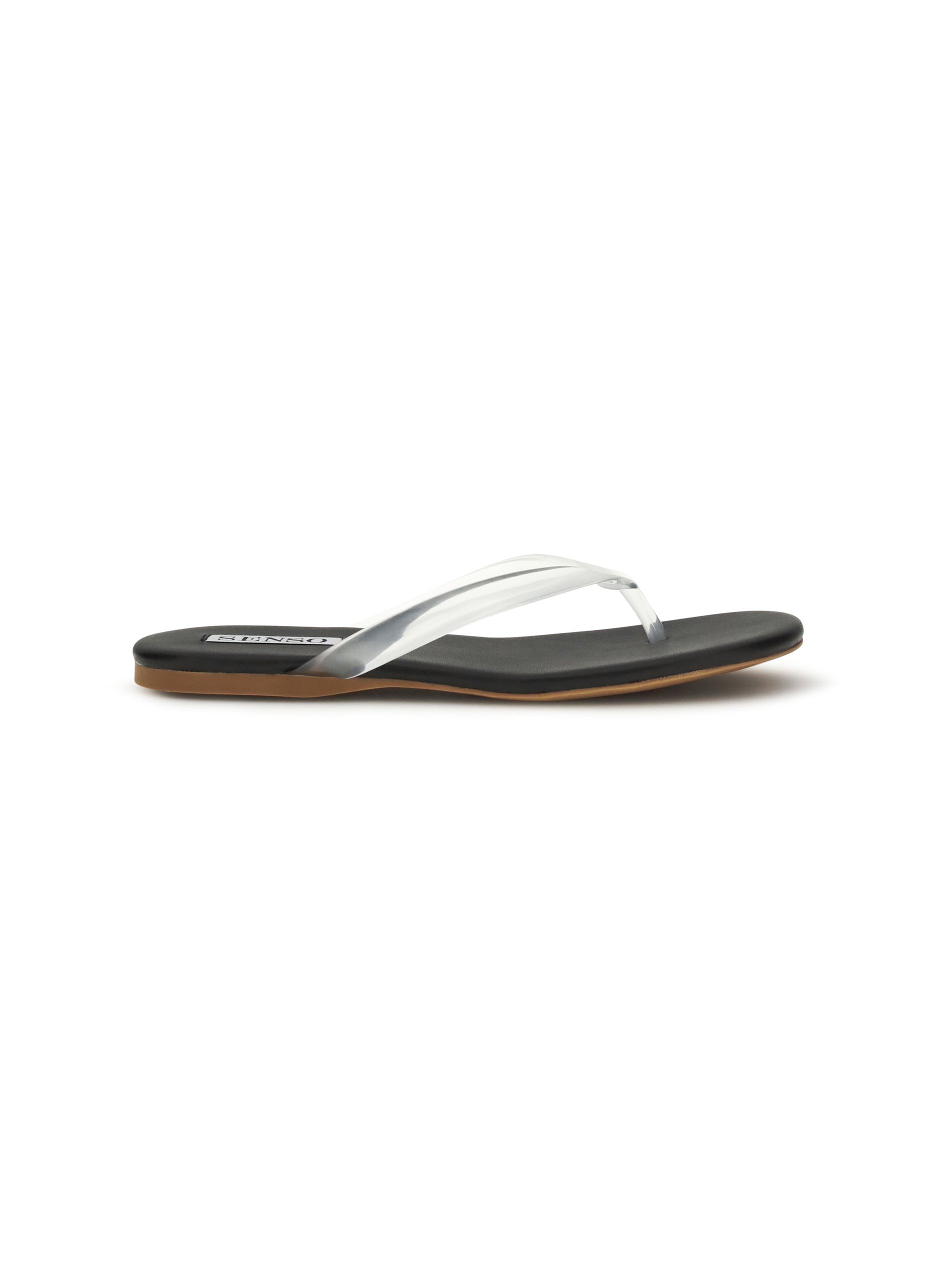 Senso Harmony Flip-Flop Sandals — Black by Senso