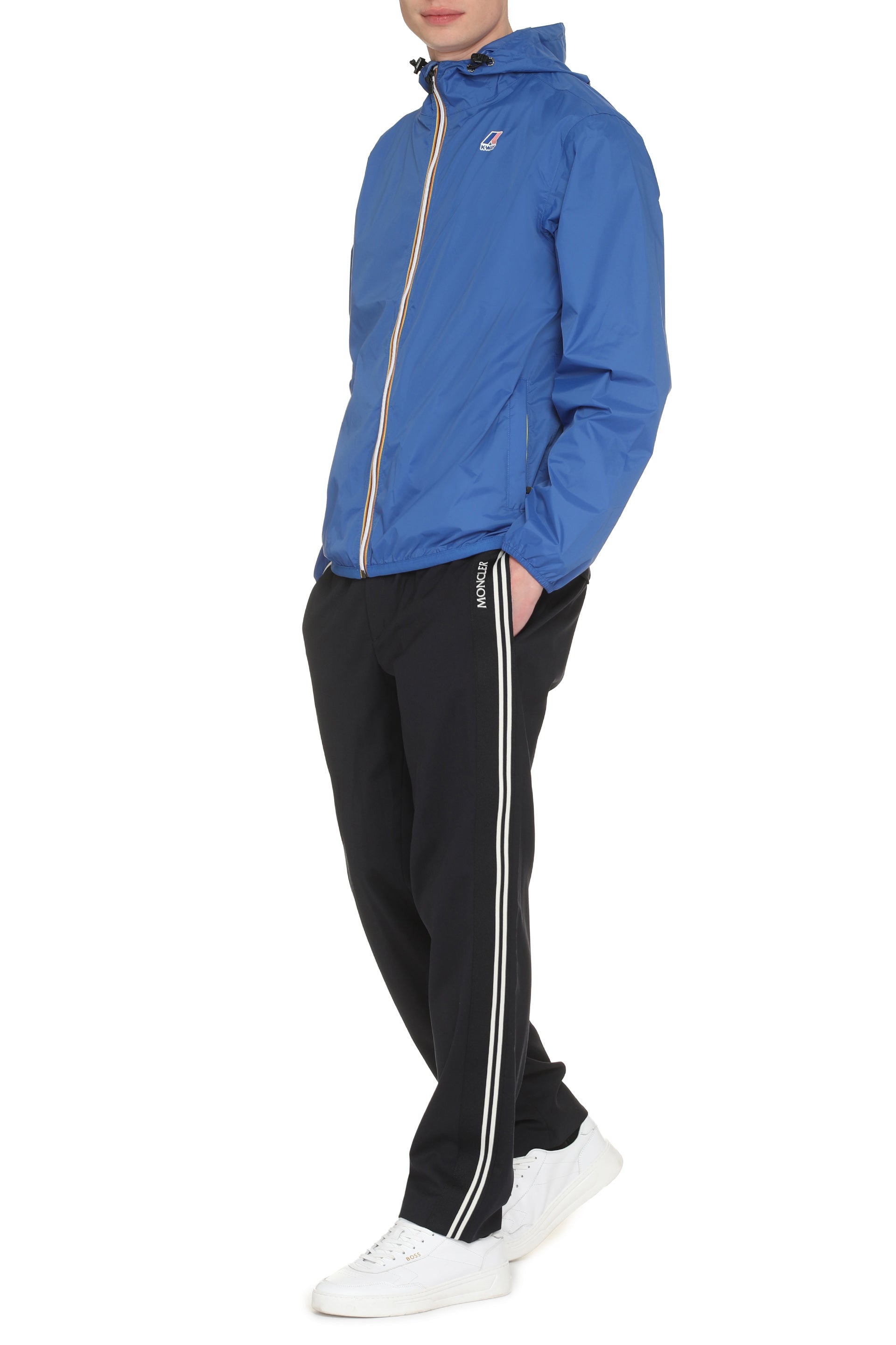 K-Way Claude Raincoat — Blue, view 3
