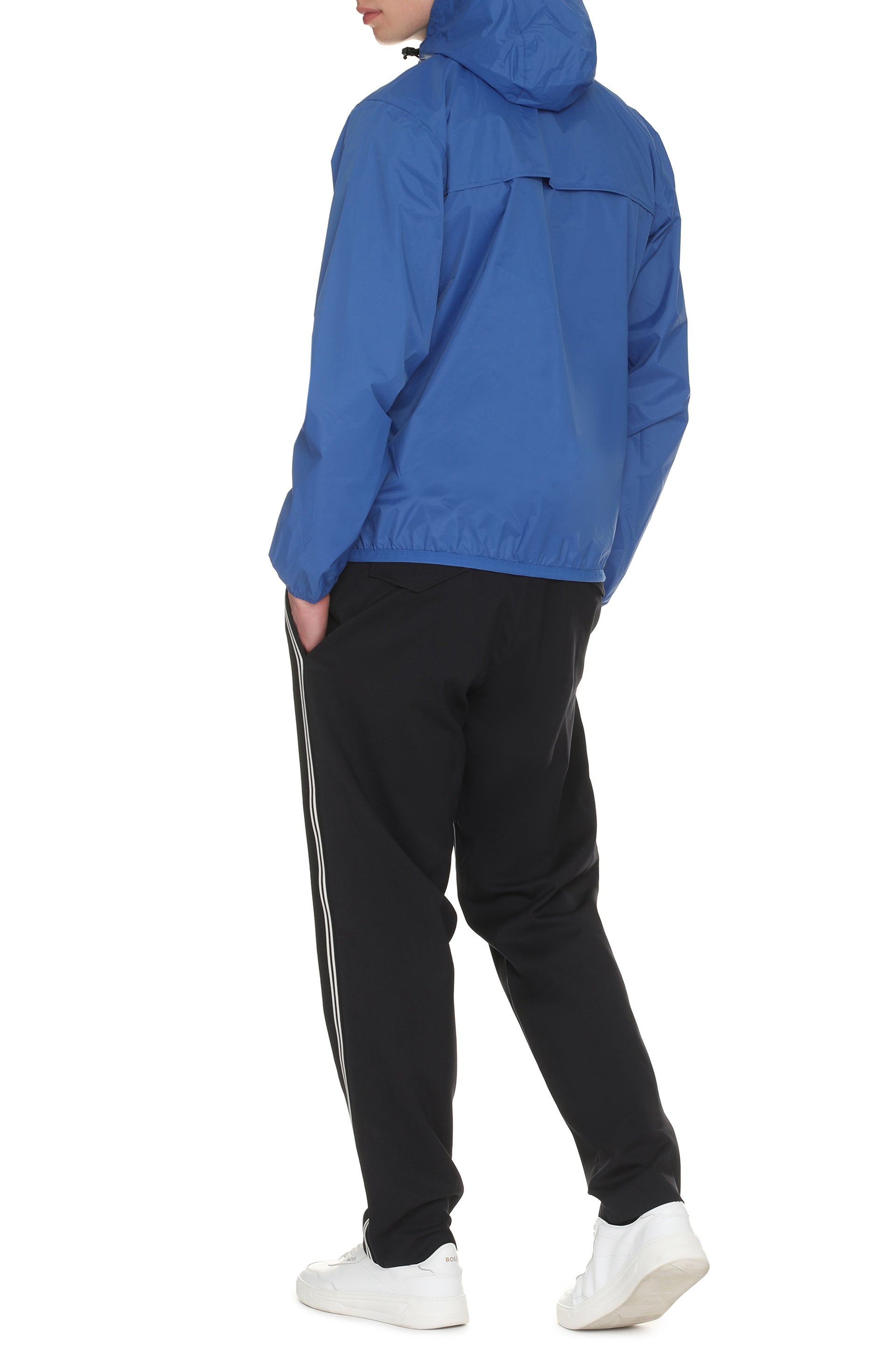 K-Way Claude Raincoat — Blue, view 4
