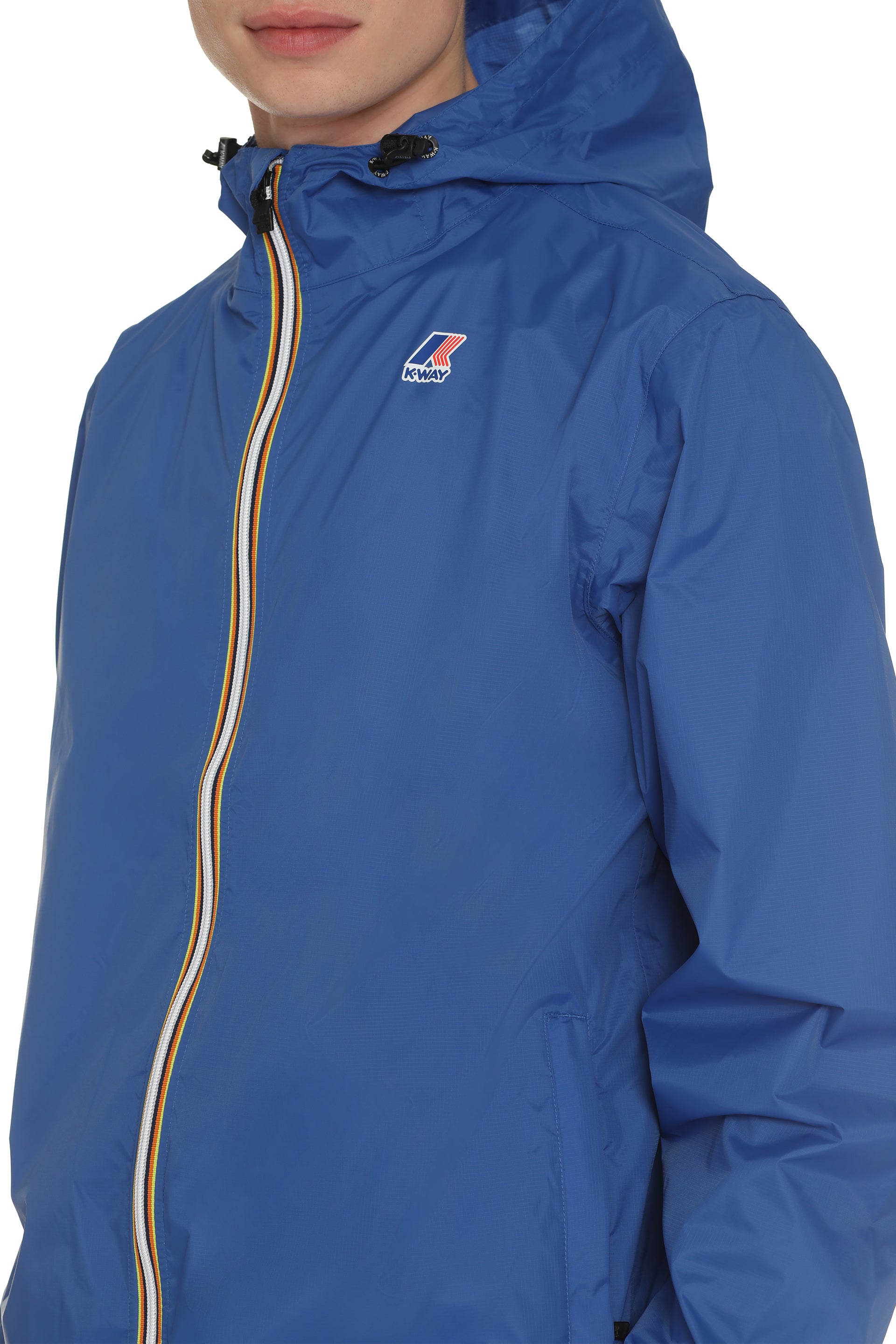 K-Way Claude Raincoat — Blue, view 5