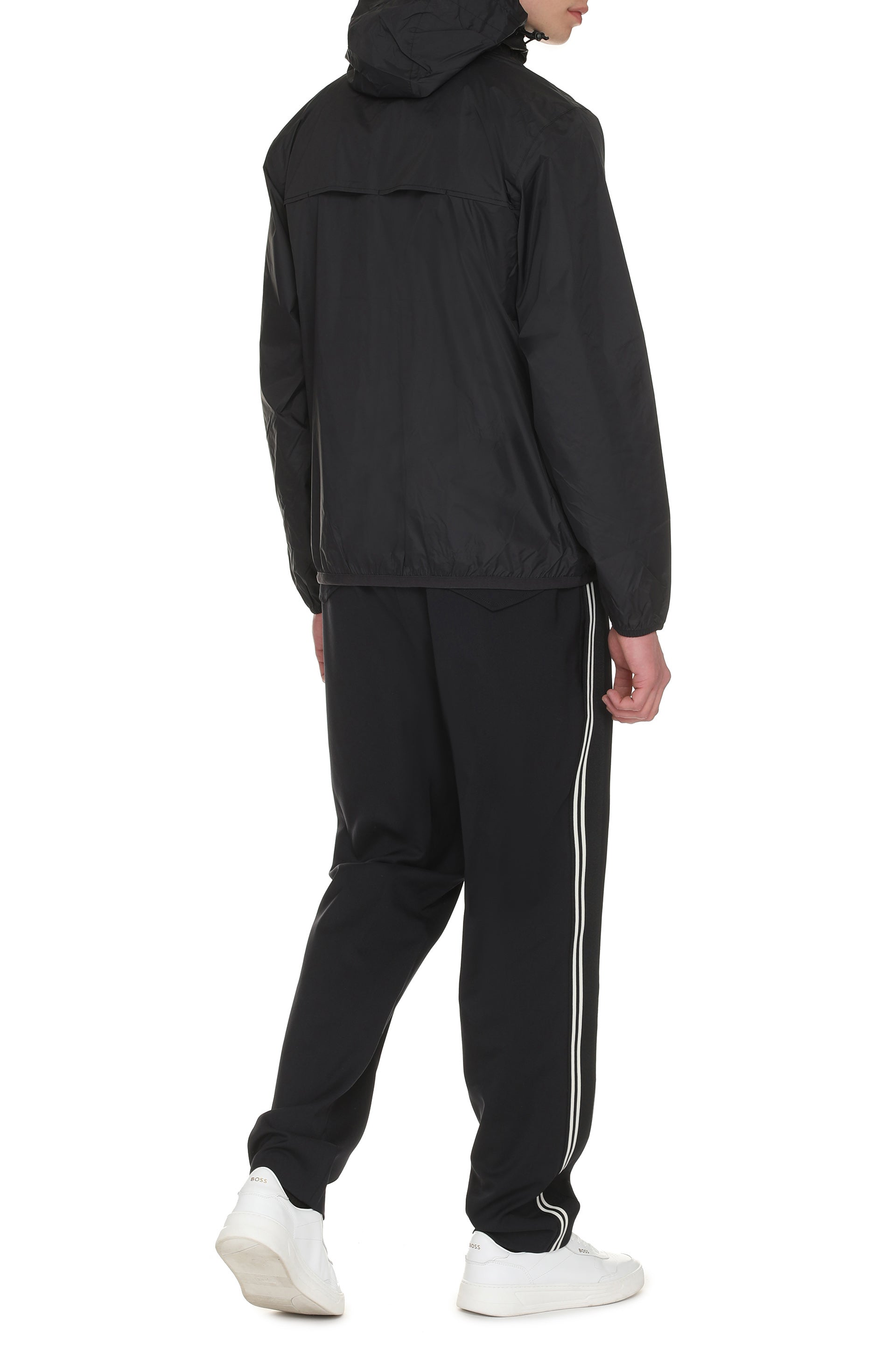 K-Way Claude Raincoat — Black, view 4