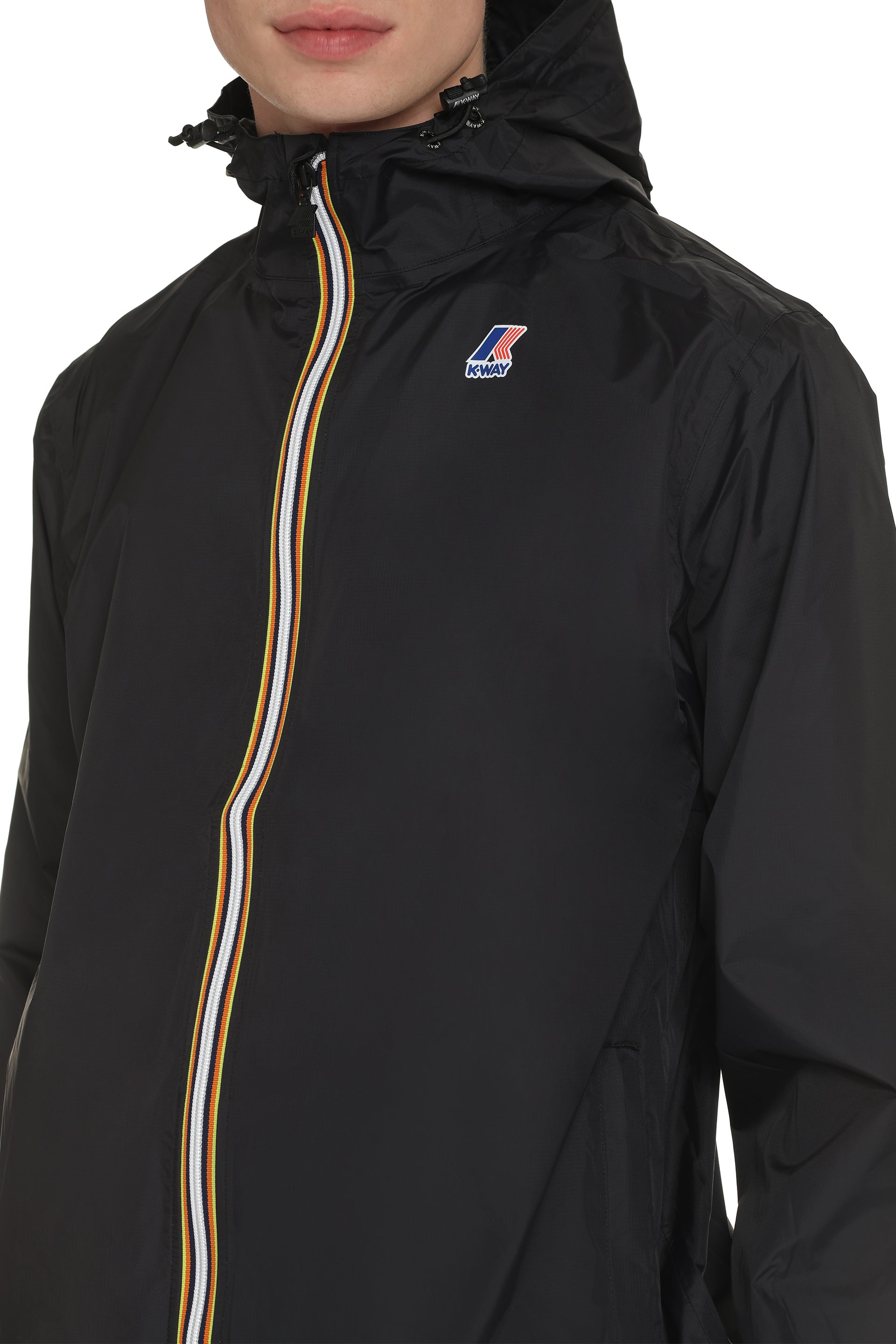 K-Way Claude Raincoat — Black, view 5
