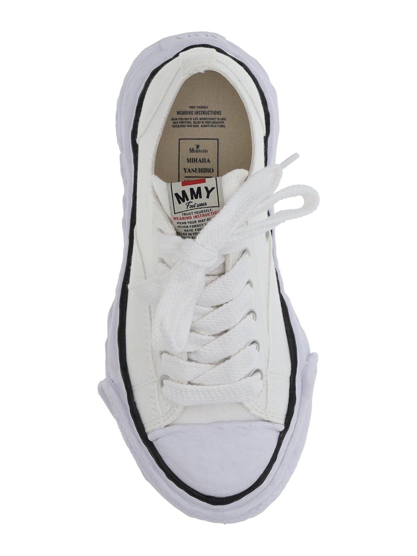 Maison Mihara Yasuhiro Peterson Sneaker — White, view 4