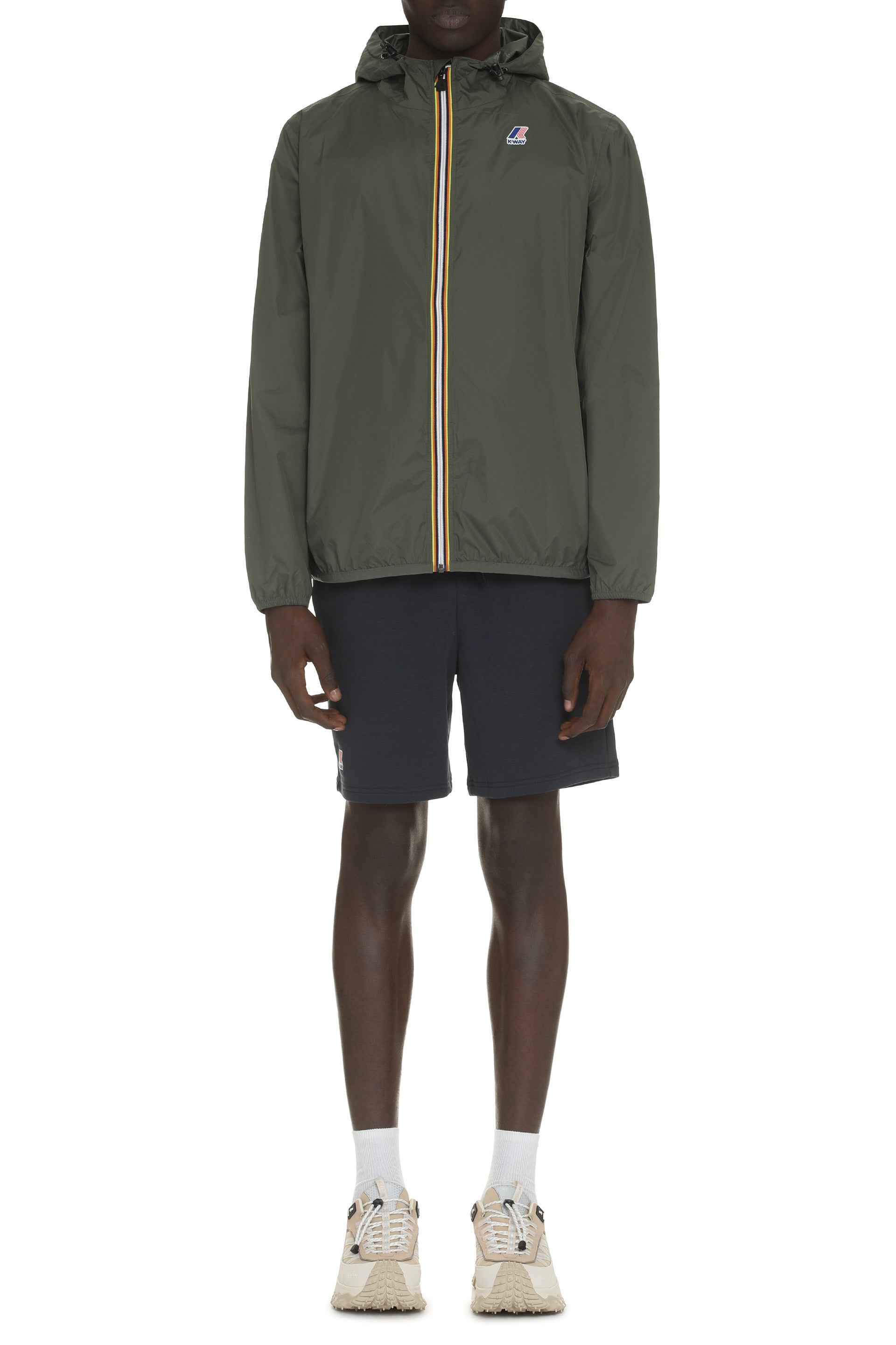 K-Way Claude Raincoat — Green, view 3