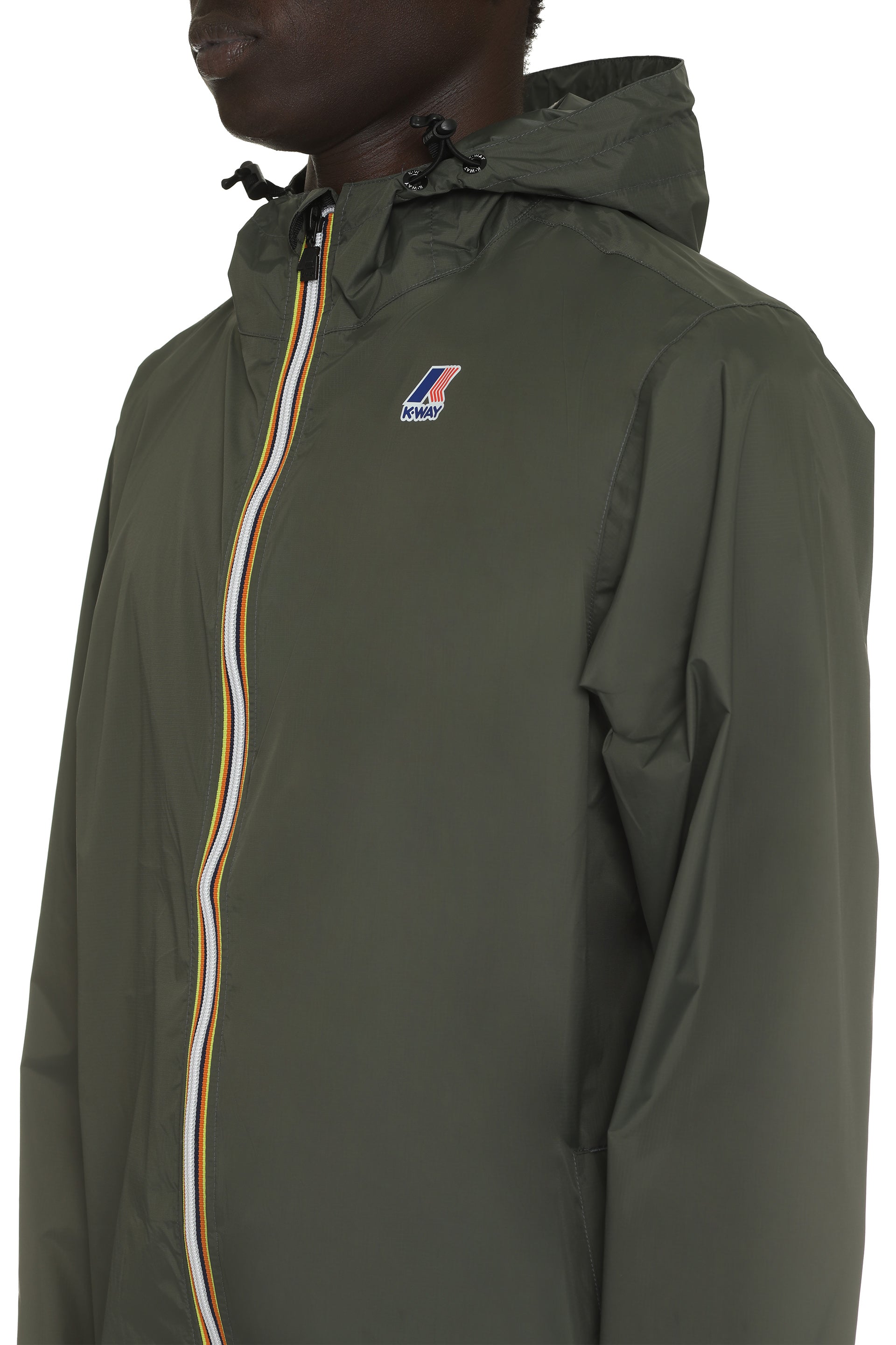 K-Way Claude Raincoat — Green, view 5