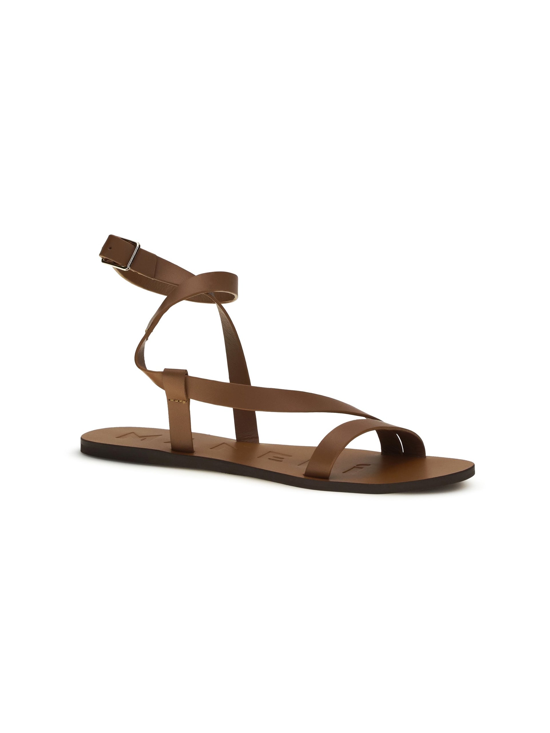 Manebi Canyon Sandal — Brown by Manebi