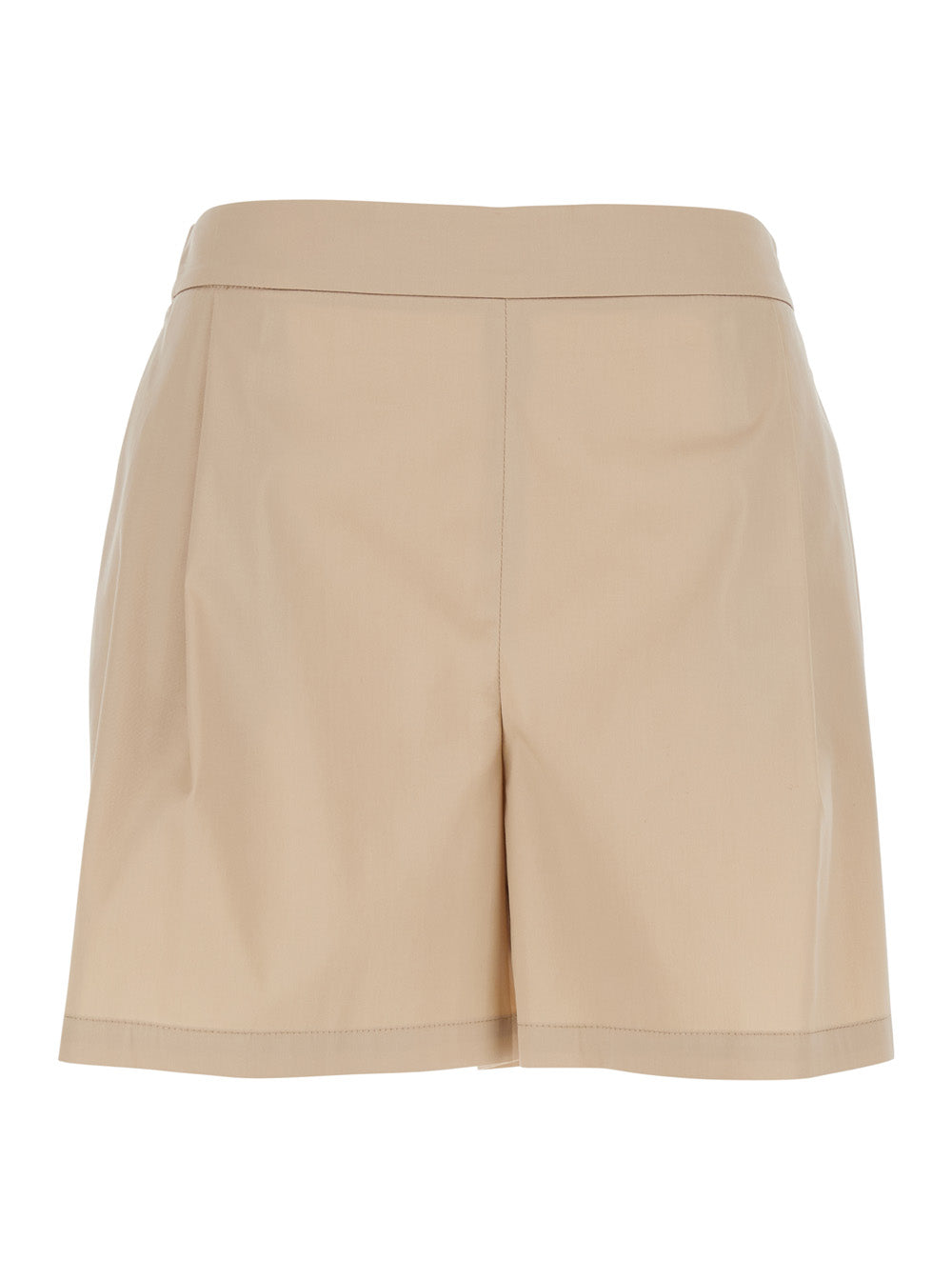 Leplain Cotton-Blend Shorts — Beige by Leplain