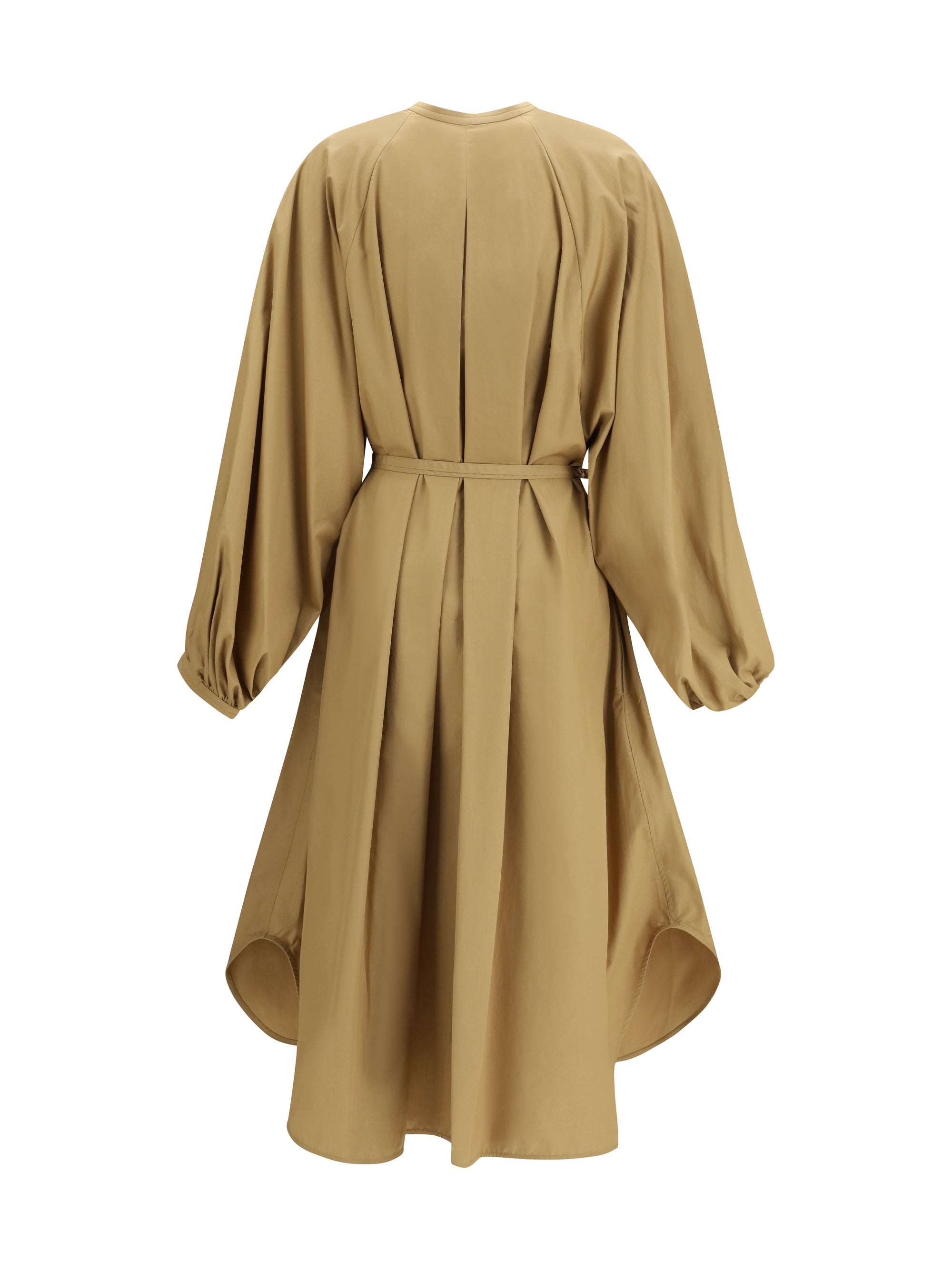 Loulou De Saison Vitti Shirt Dress — Beige by Loulou De Saison