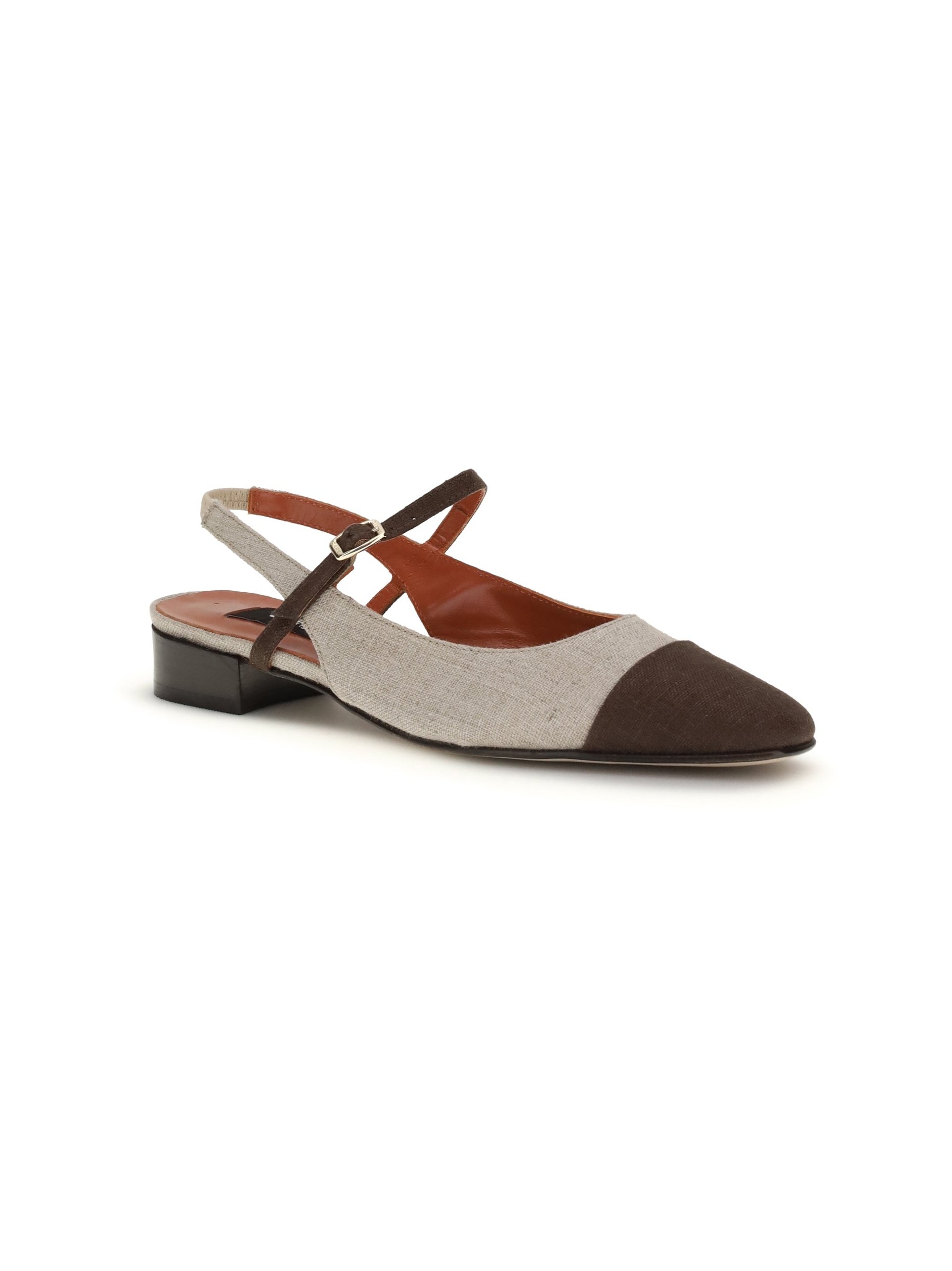 Carel Paris Oceano Slingback heel — Beige, view 3