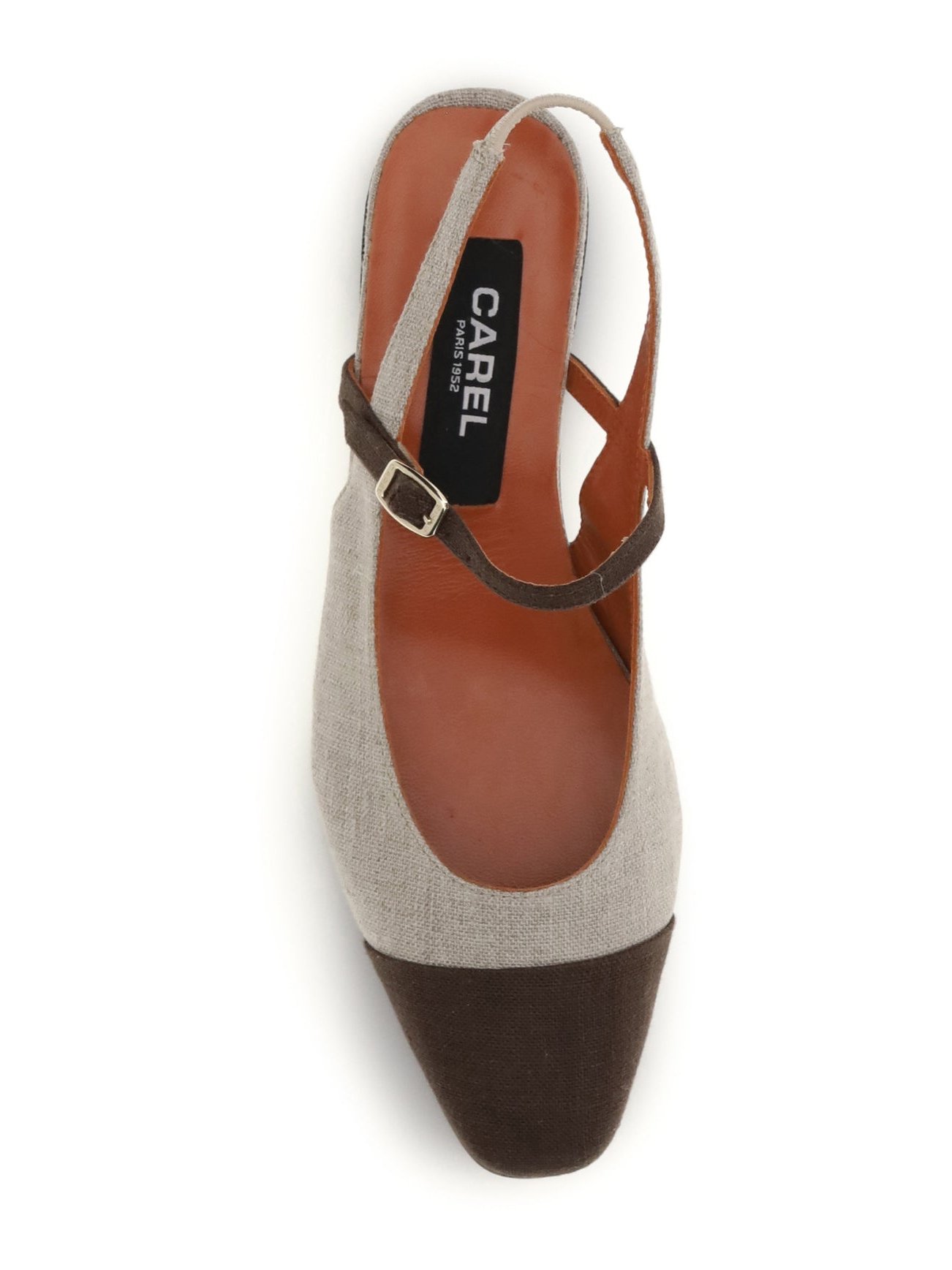 Carel Paris Oceano Slingback heel — Beige, view 4