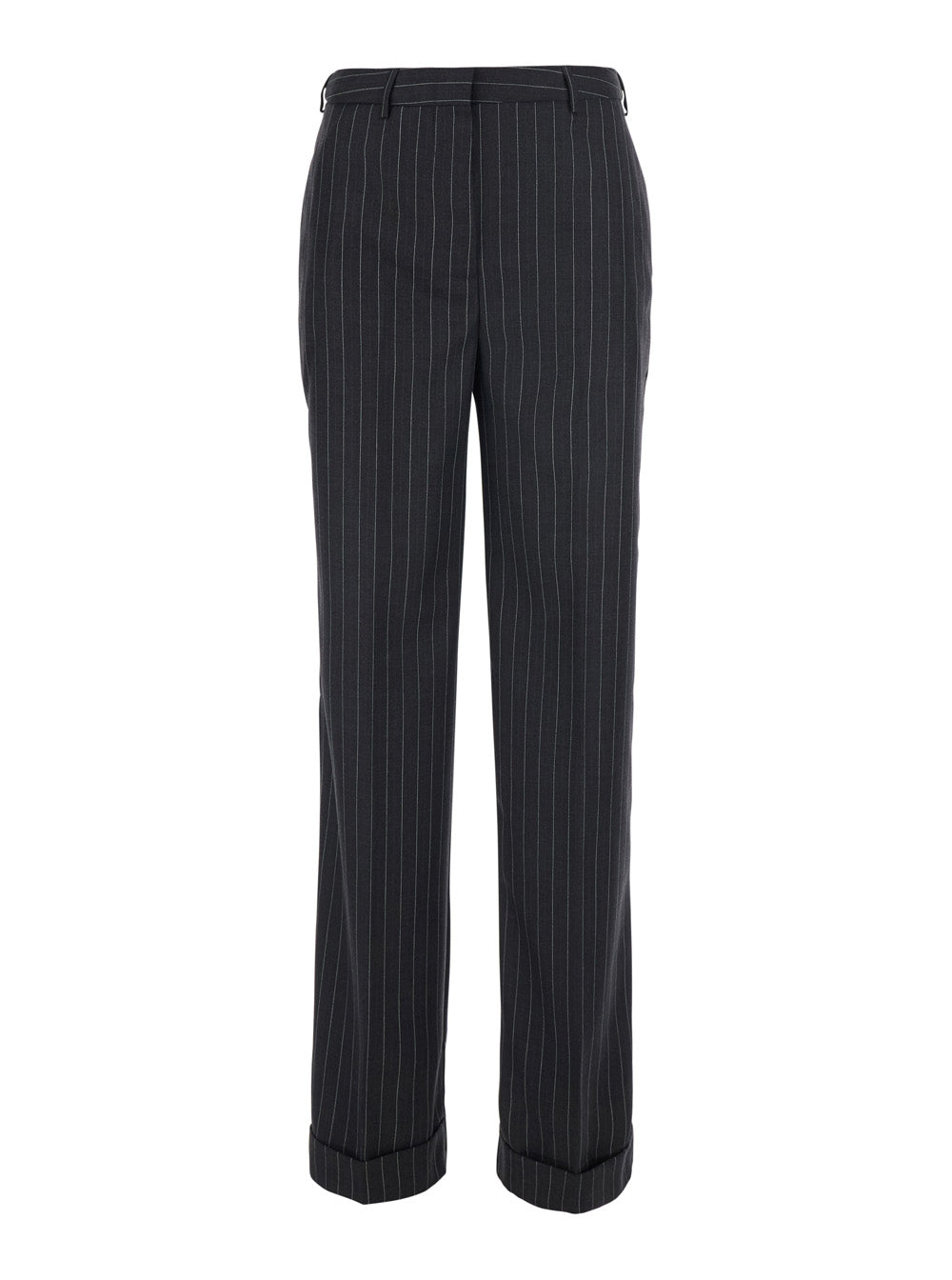 Semicouture Lola Trousers — Gray by Semicouture